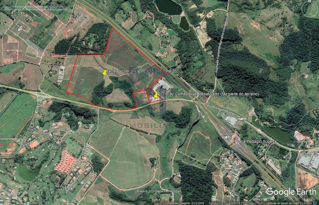 Terreno Comercial à venda em Itupeva Frente para Rodovia Bandeirantes - ST Imobiliária